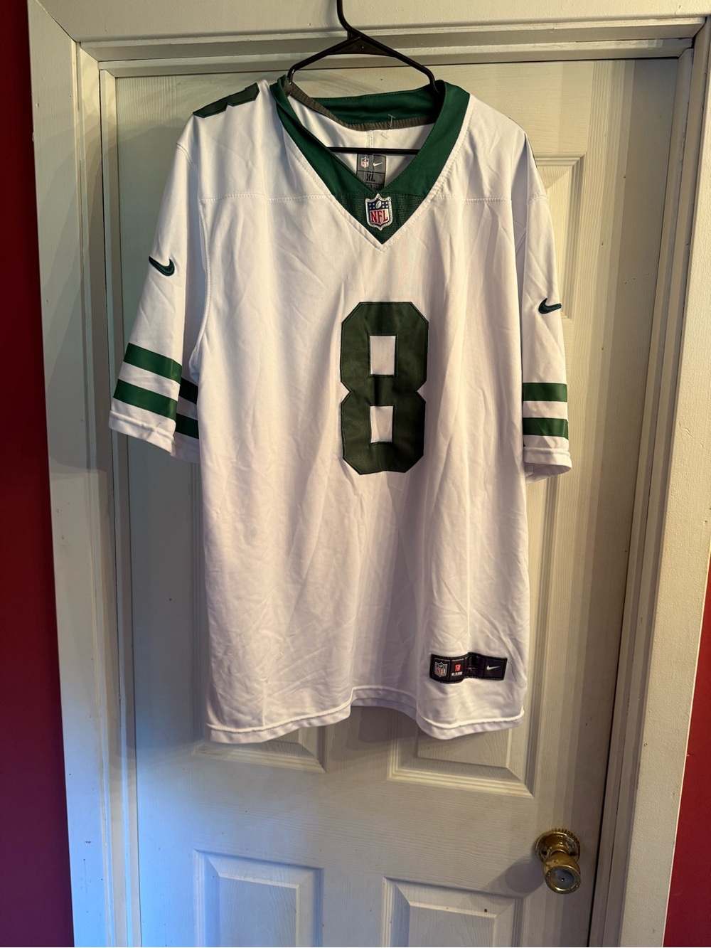 NFL Aaron Rodgers Stitched New York Jets Jersey